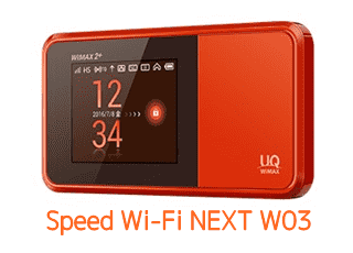 Speed Wi-Fi NEXT W03　アイキャッチ画像