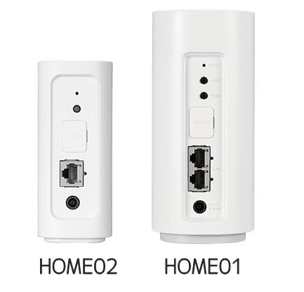 HOME02と01 背面サイズ比較